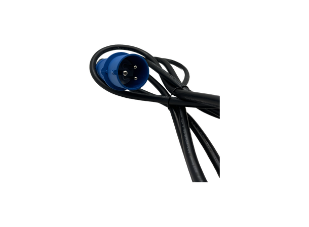 LinkIT 19" Strømskinne 8xCEE 7/4 3m IEC 60309 | 16A | Amperemeter | 1U 