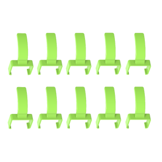 LinkIT ColorFlex Cat6a clips gr&#246;n ColorFlex clips 10pcs/5 pair