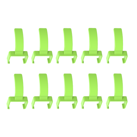 LinkIT ColorFlex Cat6a clips gr&#248;nn ColorFlex clips 10pcs/5 pair