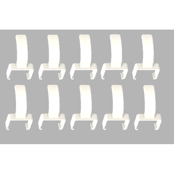 LinkIT ColorFlex Cat6a clips vit ColorFlex clips 10pcs/5 pair