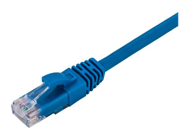 LinkIT Patch U/UTP Cat6a Blå 1m AWG 24/7 | LSZH 