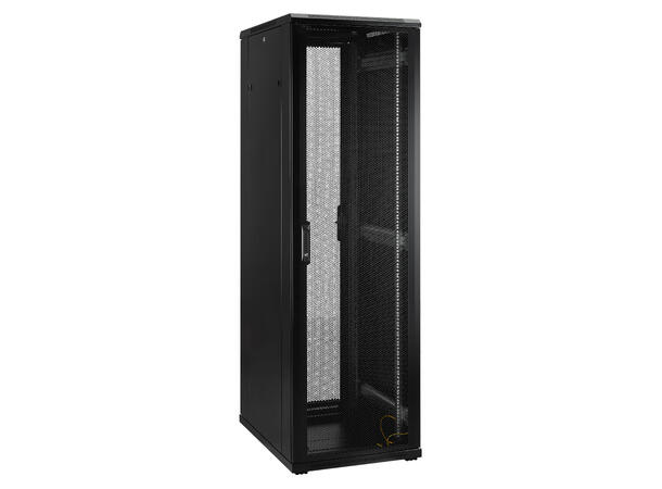 LinkIT Server Rack 42U Black W600xD800xH1983, Perforated - Perforated 
