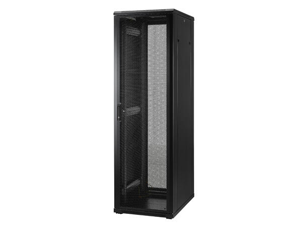LinkIT Server Rack 42U Black W600xD800xH1983, Perforated - Perforated 