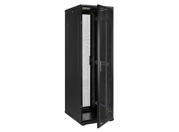LinkIT Server Rack 42U Black W600xD800xH1983, Perforated - Perforated 