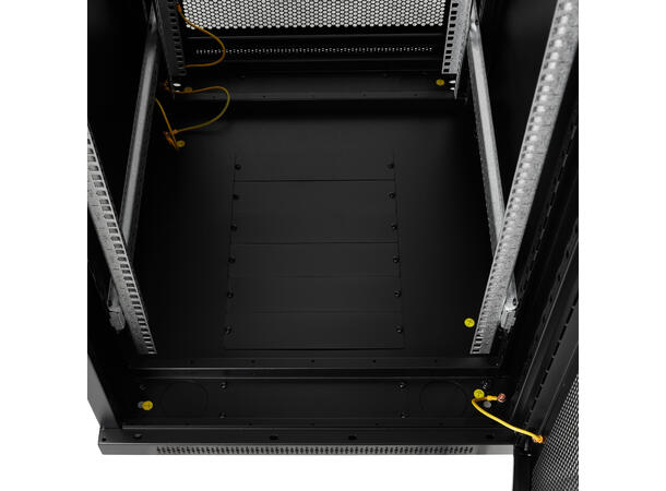 LinkIT Server Rack 42U Black W600xD800xH1983, Perforated - Perforated 