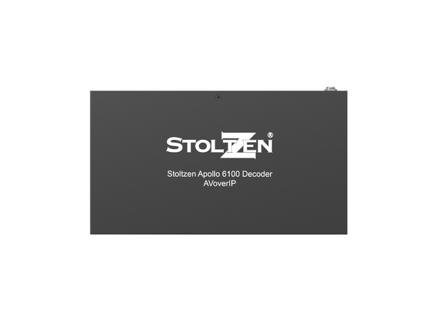 Stoltzen Apollo 6100D Decoder 4K60 4K@60 HDCP 2.2 USB-KVM PoE 1-2fps delay 