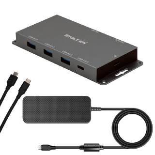 Stoltzen HERA HuddleHub Mini 100W + 2 m PD 100W | 2 m USB-C Host Kabel