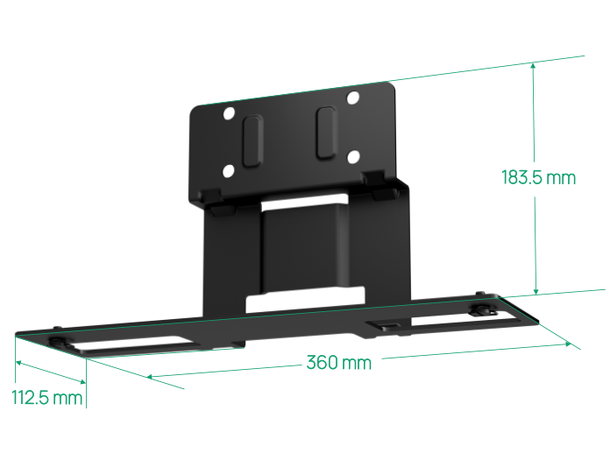 Yealink MD-AVBracket-S Mounting A40/S40 on MD65/MD75 
