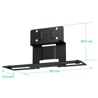 Yealink MD-AVBracket-S Mounting A40/S40 on MD65/MD75