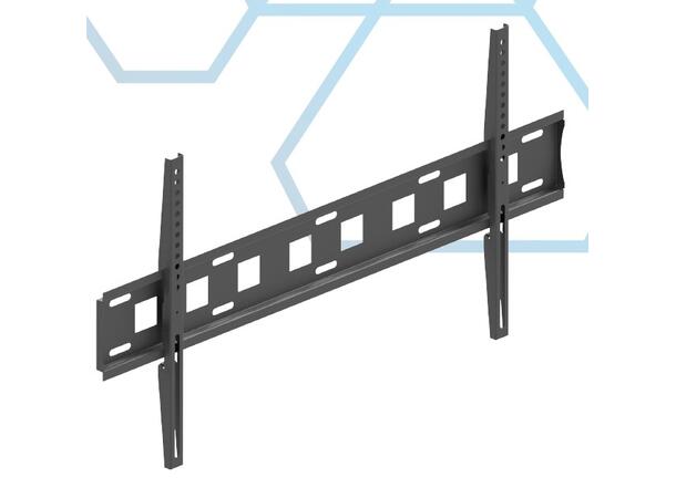 Edbak FSM180 Flat Wall Mount 40"-86" Black, 800x400, 49Kg, 40-86” 