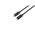 Elivi Thunderbolt 4 kabel 1 m USB-C | 240W | 40Gbps | Svart