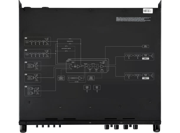 HH MZ Mixing amp MZ-140D  5 inp 2 zones 2x140W@100V / min 4 Ohm Matrix 