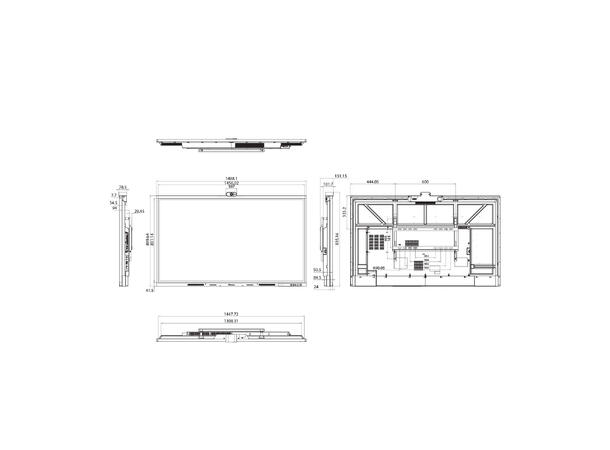 Hisense 65" GoBoard PRO Touch, camera Google Certification,  Android 13 