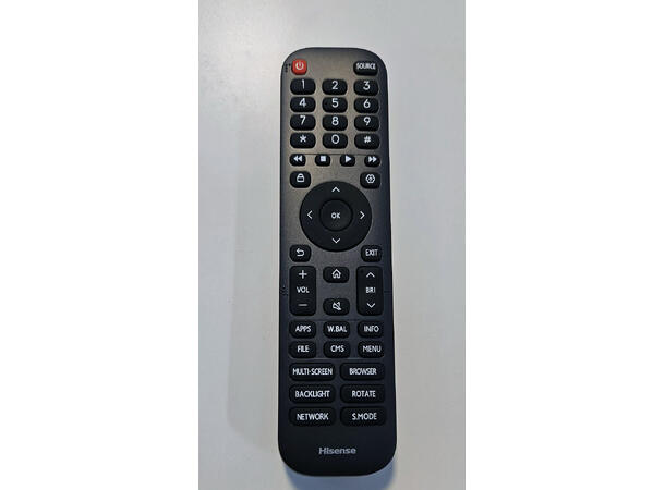 Hisense Remote For GM50D&  DM66D Serie Display 