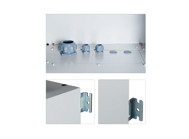 Lande SAFEbox IP55 Indoor 26U W600xD600xH1285 | Grey | 100kg | 19" 