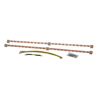 Lande Vertical grounding rail 780 mm Vertical | 44 points | Rack mounting