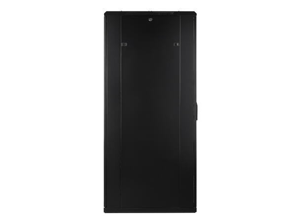 LinkIT Network Rack Cabinet 37U Black W600xD800xH1761, Glass - Perforated 