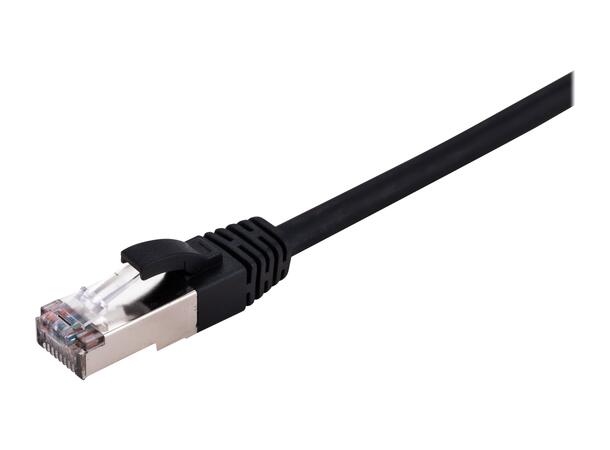 LinkIT Patch S/FTP Cat6a svart 1.5m AWG 26/7 | LSZH 