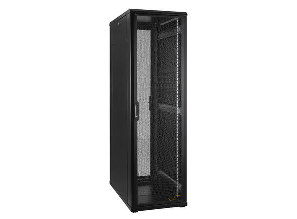 LinkIT Server Rack 42U Black W600xD1000xH1983, Perforated - Perforate 