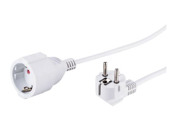 LinkIT ström kabel Extension Vit 15 m CEE 7/7 - CEE 7/4 |  3x1,5mm² | 16A/230V 