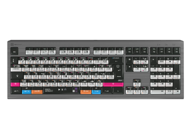 Logickeyboard Adobe FilmM Astra 2 MAC UK Mac Backlit ASTRA 