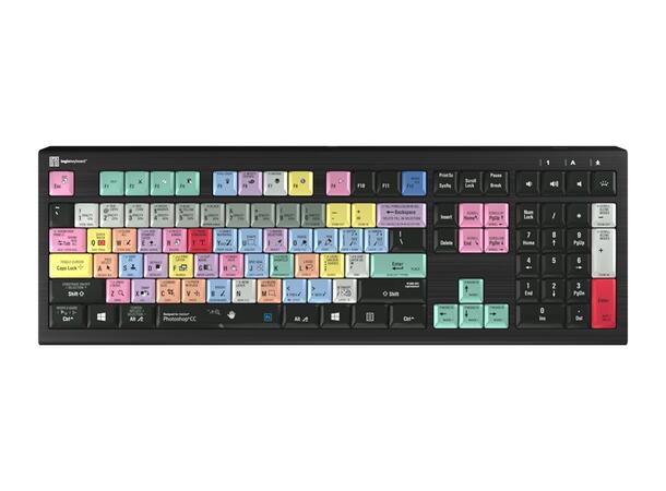 Logickeyboard Adobe PhotoShop PC UK PC Backlit ASTRA 
