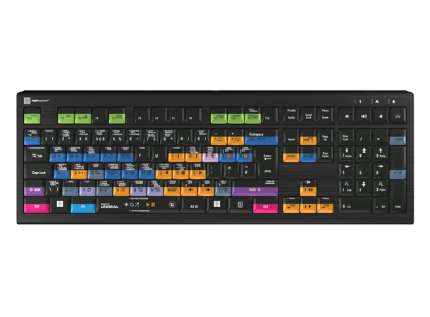 Logickeyboard Unreal Engine  PC UK PC Backlit ASTRA 
