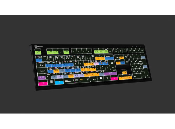 Logickeyboard Unreal Engine  PC UK PC Backlit ASTRA 