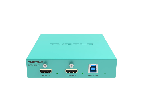 Turtle AV Boardroom Buddy HDMI TX 4K60, USB 3.2 Gen 1 2.5Gbps Data 