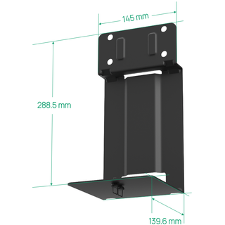 Yealink MD-PTZBracket Mounting PTZ camera on MD65/MD75/MD86