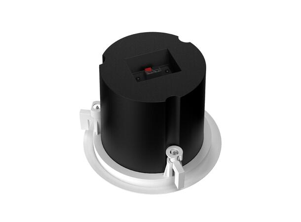 HH Innfellingshøyttaler Tessen TNi-C4 4"+ 1" 30W@100V 45W@8 Ohm Hvit 