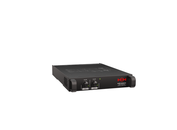 HH MZ-140DX 2-CHANNEL INSTALLATION AMP 2x140W min 4 Ohm (Hi-Z/Lo-Z) 