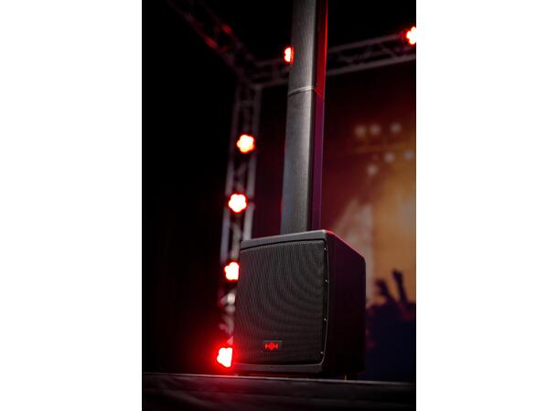 HH TENSOR-SOLO - Column Array System Column 6 x 2,75"  Sub 8" 200W RMS Bag 