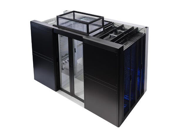 Lande Troya Datacenter 42U 600x1000 LN-SRDC-42U6010-SV-BL-DG00 