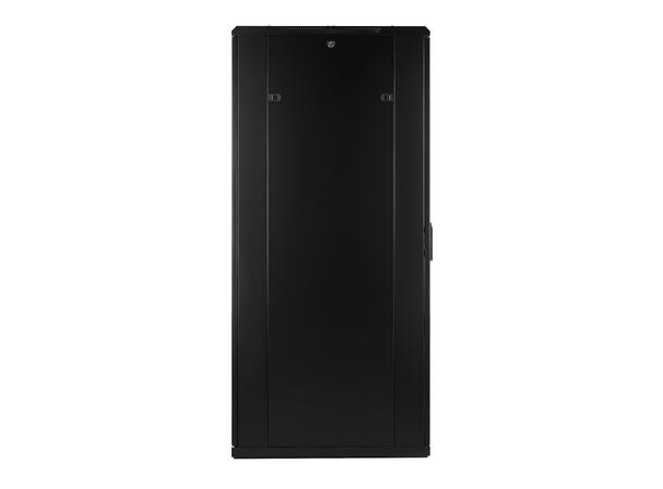 LinkIT Network Rack Cabinet 37U Black W800xD800xH1761, Glass -  Split Perfor 