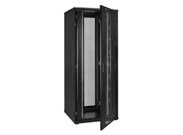 LinkIT Server Rack 42U Black W800xD800xH1983, Perf - Split Perf 