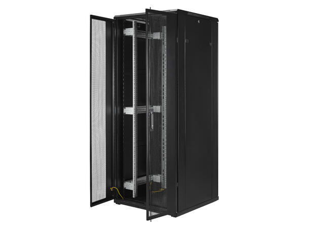 LinkIT Server Rack 42U Black W800xD800xH1983, Perf - Split Perf 