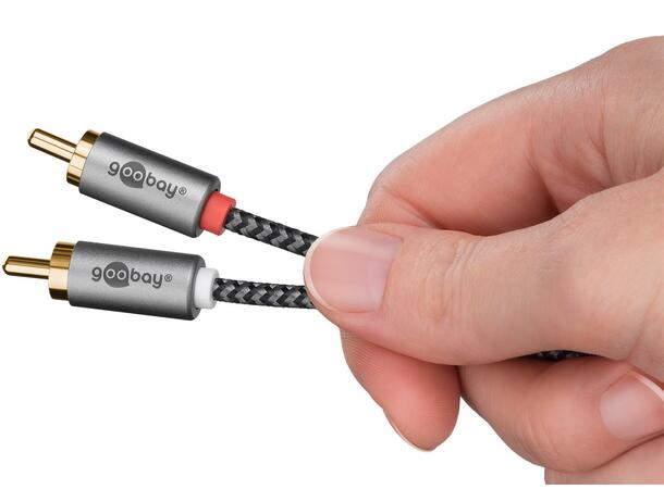 OEM Audio Adapter Cable AUX, 5 m 3.5 mm Jack to Stereo RCA Plug, 