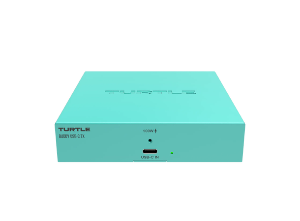 Turtle AV Boardroom Buddy USB-C TX 4K60, USB 3.2 Gen1 2.5Gbps Data 100W PD 