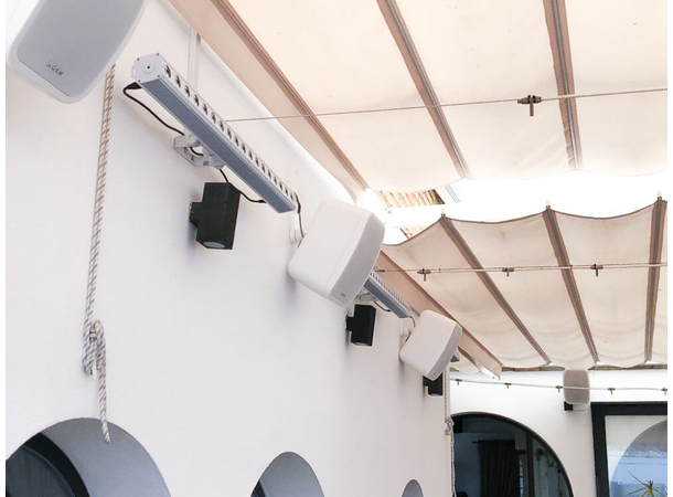 Work Speakers NEO 5 IP BLACK-PAIR Two way 5,25+0,5" 16W@100V 40W@8  IP 65 