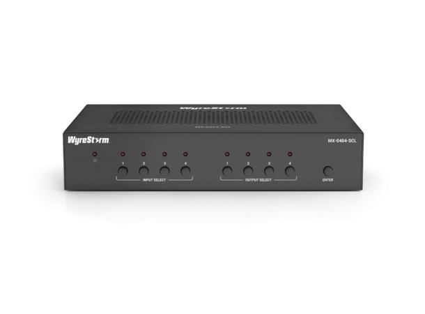 Wyrestorm RX3-100 4K60Hz HDMI Matrix 4:4:4 4x4 | HDR | Seamless Switching | 
