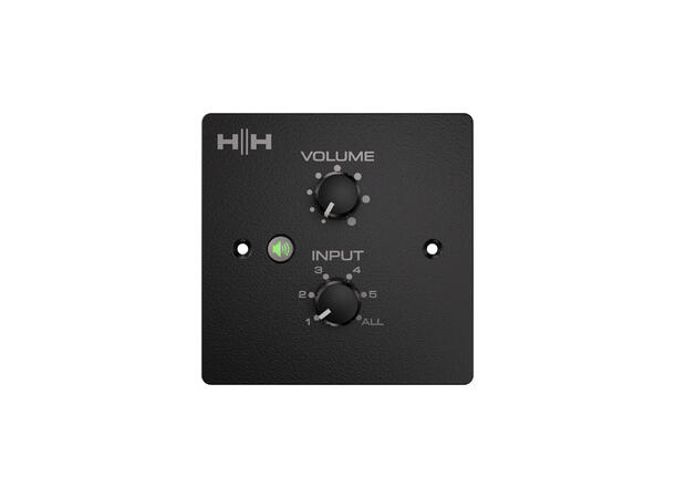 HH MZ Series - MZ-C1EU - Wall Volume Con Controller - EU Spec - Black 