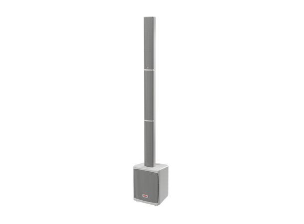 HH Set TENSOR-GO All in one White Column 6 x 2,75"  Sub 8" 200W RMS Bag 