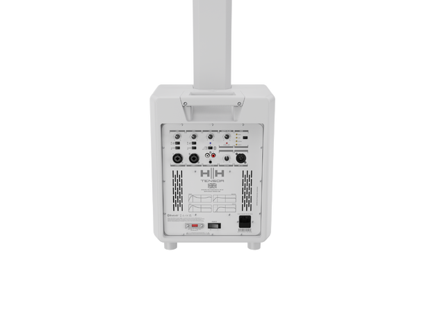 HH Set TENSOR-GO All in one White Column 6 x 2,75"  Sub 8" 200W RMS Bag 