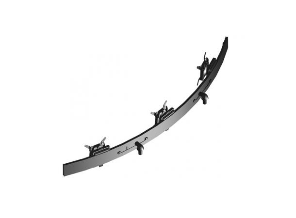 Kenson Spacearm Multi Monitor 3 on 2 | Rail 