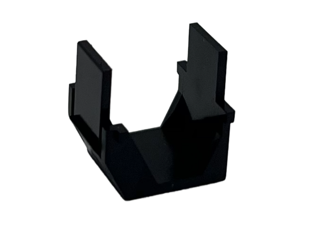 Keystone blanking plug black 10 pcs Halogen-free 