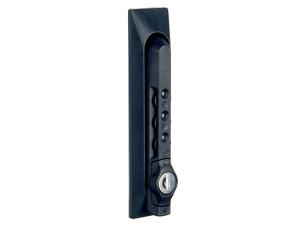 Lande Code lock for 19" floor cabinet For single-point lock | 3 x 0-9 
