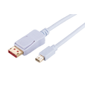 LinkIT MiniDisplayport-DP 1.2 Vit 2,0m 4K x 2K@60Hz 32 AWG white version 1.2