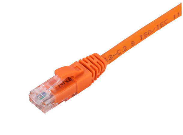 LinkIT Patch U/UTP Cat6 orange 15m AWG 24/7 | LSZH 
