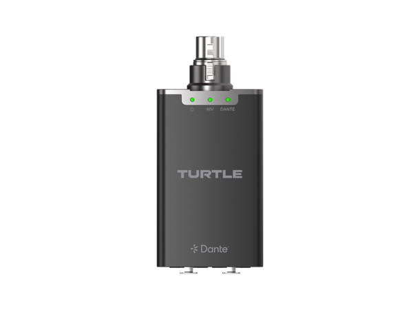 Turtle AV Dante Enabled Mic Preamp with AES67 support 